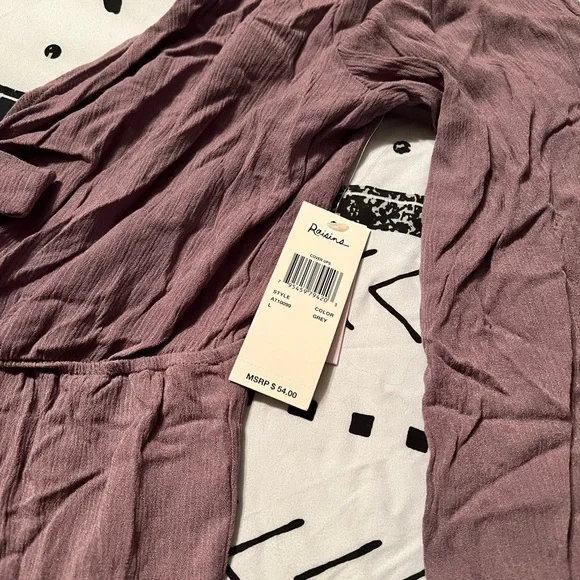 Raisins purple romper - Picture 3 of 4